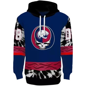 custom south alabama jaguars grateful vibes blue hoodie best selling