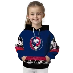 custom south alabama jaguars grateful vibes blue hoodie best selling