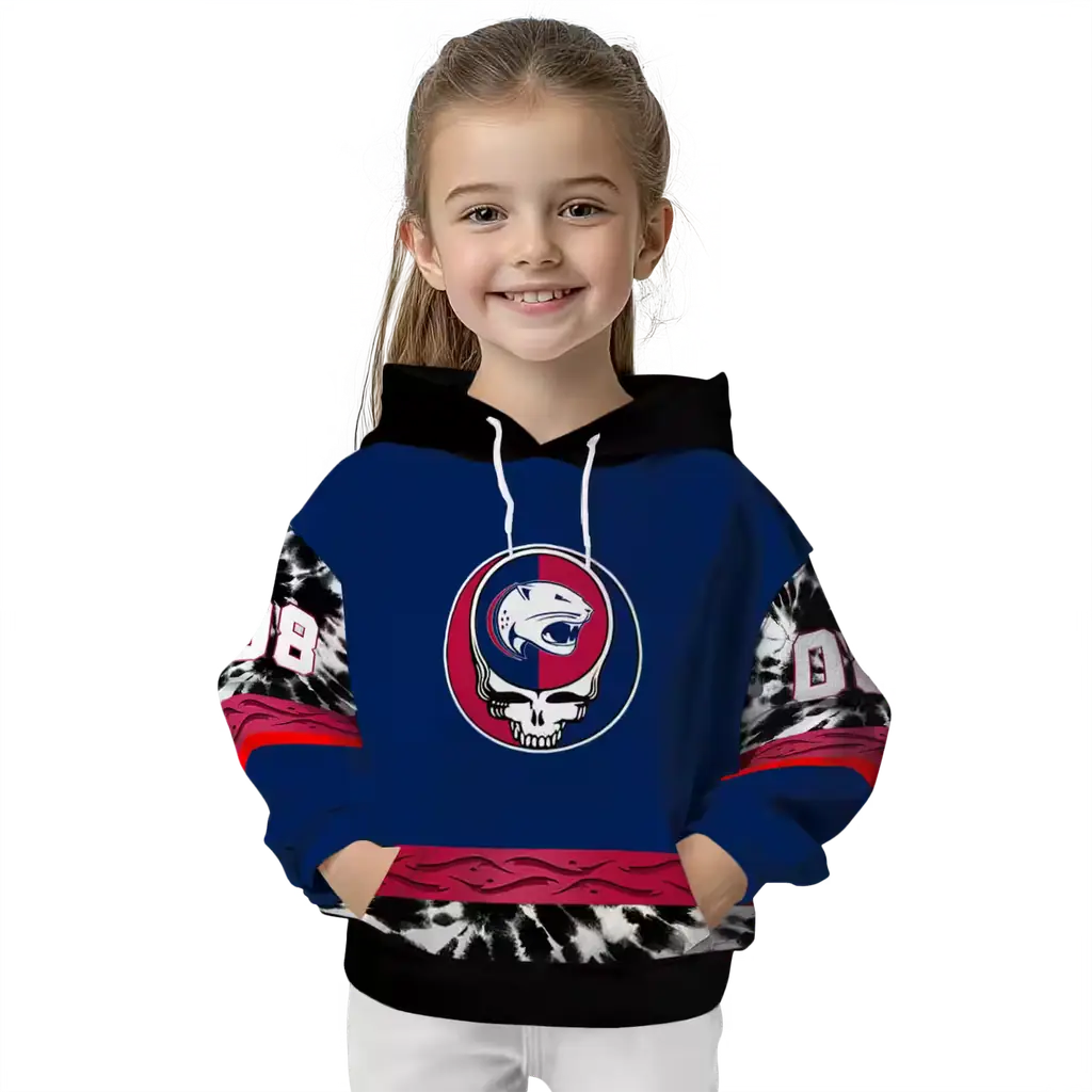 custom south alabama jaguars grateful vibes blue hoodie top rated custom south alabama jaguars grateful vibes blue hoodie top rated