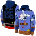 custom south alabama jaguars mario blue black hoodie best selling