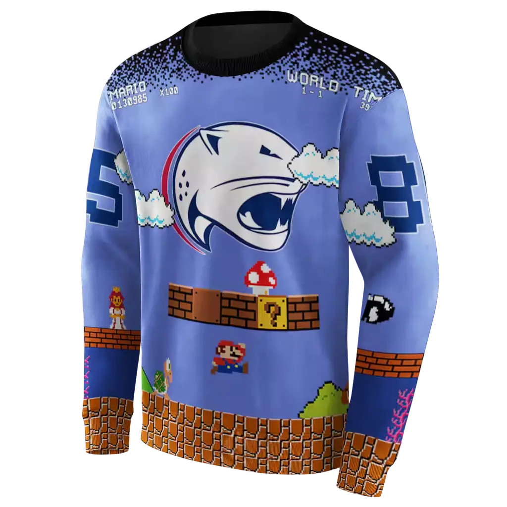 custom south alabama jaguars mario blue black hoodie new arrival custom south alabama jaguars mario blue black hoodie new arrival