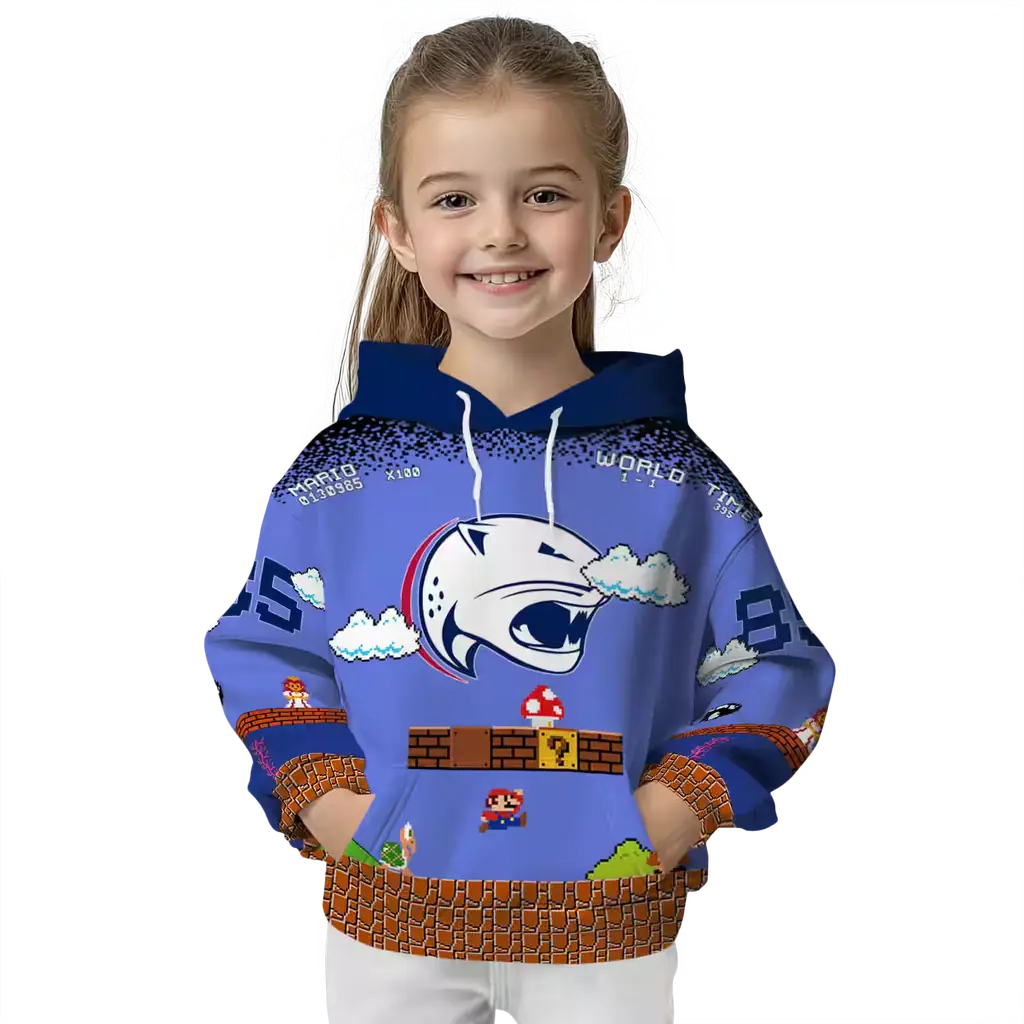 custom south alabama jaguars mario blue black hoodie top rated custom south alabama jaguars mario blue black hoodie top rated