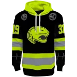 custom south alabama jaguars safety motif black neon green hoodie best selling