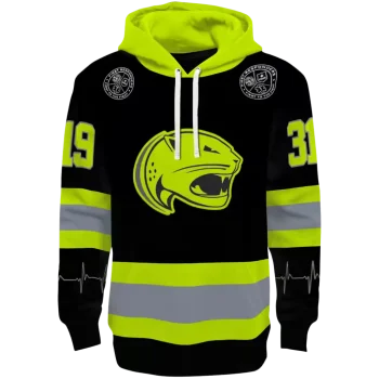 custom south alabama jaguars safety motif black neon green hoodie best selling