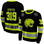 custom south alabama jaguars safety motif black neon green hoodie best selling