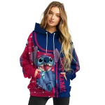 custom south alabama jaguars stitch blue hoodie best selling