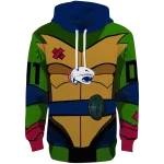 custom south alabama jaguars superhero armor blue green hoodie best selling