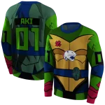 custom south alabama jaguars superhero armor blue green hoodie best selling