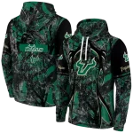 custom south florida bulls hunting theme green black hoodie best selling
