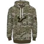 custom south florida bulls military style hoodie best selling