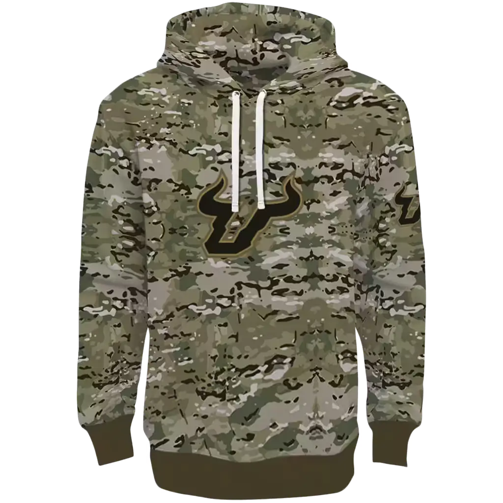 custom south florida bulls military style hoodie best selling custom south florida bulls military style hoodie best selling