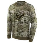 custom south florida bulls military style hoodie best selling
