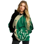 custom south florida bulls minimalist design green black hoodie best selling