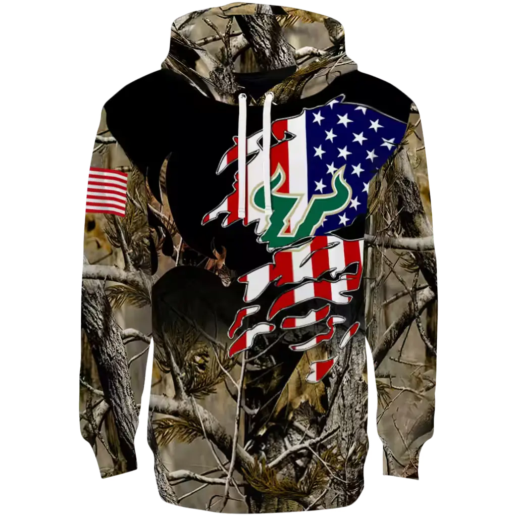 custom south florida bulls tree camo hoodie best selling custom south florida bulls tree camo hoodie best selling