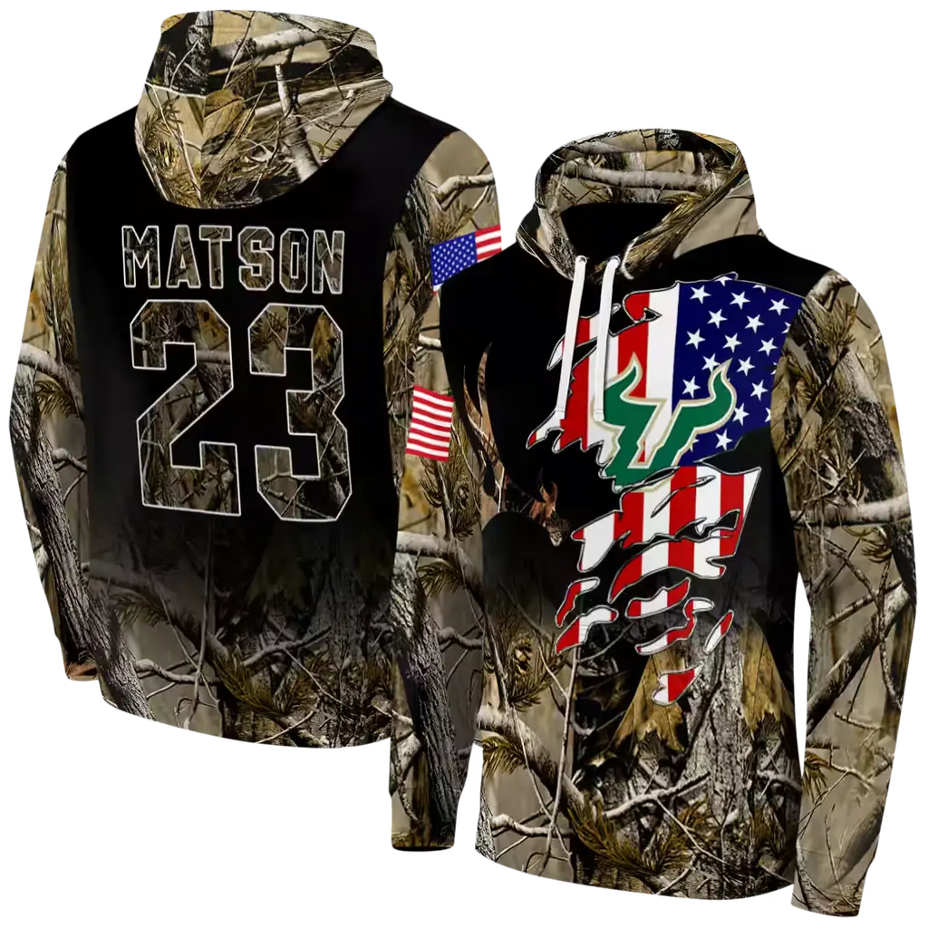 custom south florida bulls tree camo hoodie fashion forward custom south florida bulls tree camo hoodie fashion forward