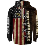 custom southern miss golden eagles american pride hoodie best selling