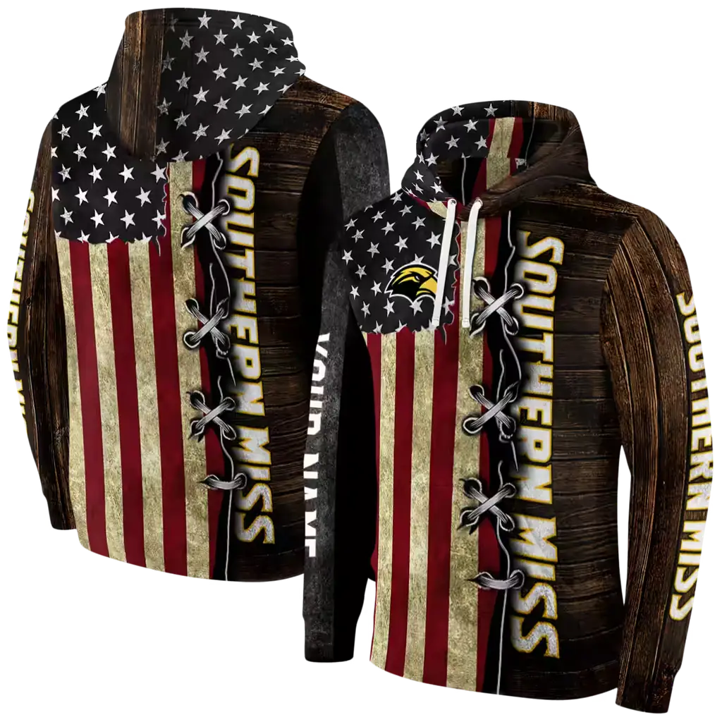 custom southern miss golden eagles american pride hoodie fashion forward custom southern miss golden eagles american pride hoodie fashion forward