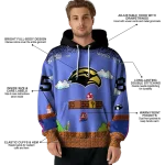 custom southern miss golden eagles mario blue black hoodie best selling