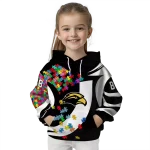 custom southern miss golden eagles puzzle pieces black hoodie best selling