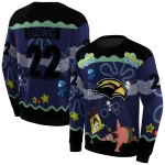 custom southern miss golden eagles spongebob patrick star black navy hoodie best selling