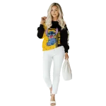 custom southern miss golden eagles stitch black hoodie best selling