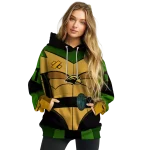 custom southern miss golden eagles superhero armor black green hoodie best selling