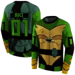 custom southern miss golden eagles superhero armor black green hoodie best selling