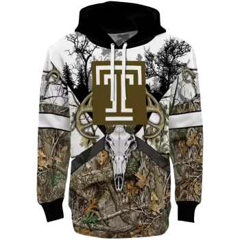 custom temple owls forest silhouette hoodie best selling