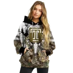 custom temple owls forest silhouette hoodie best selling