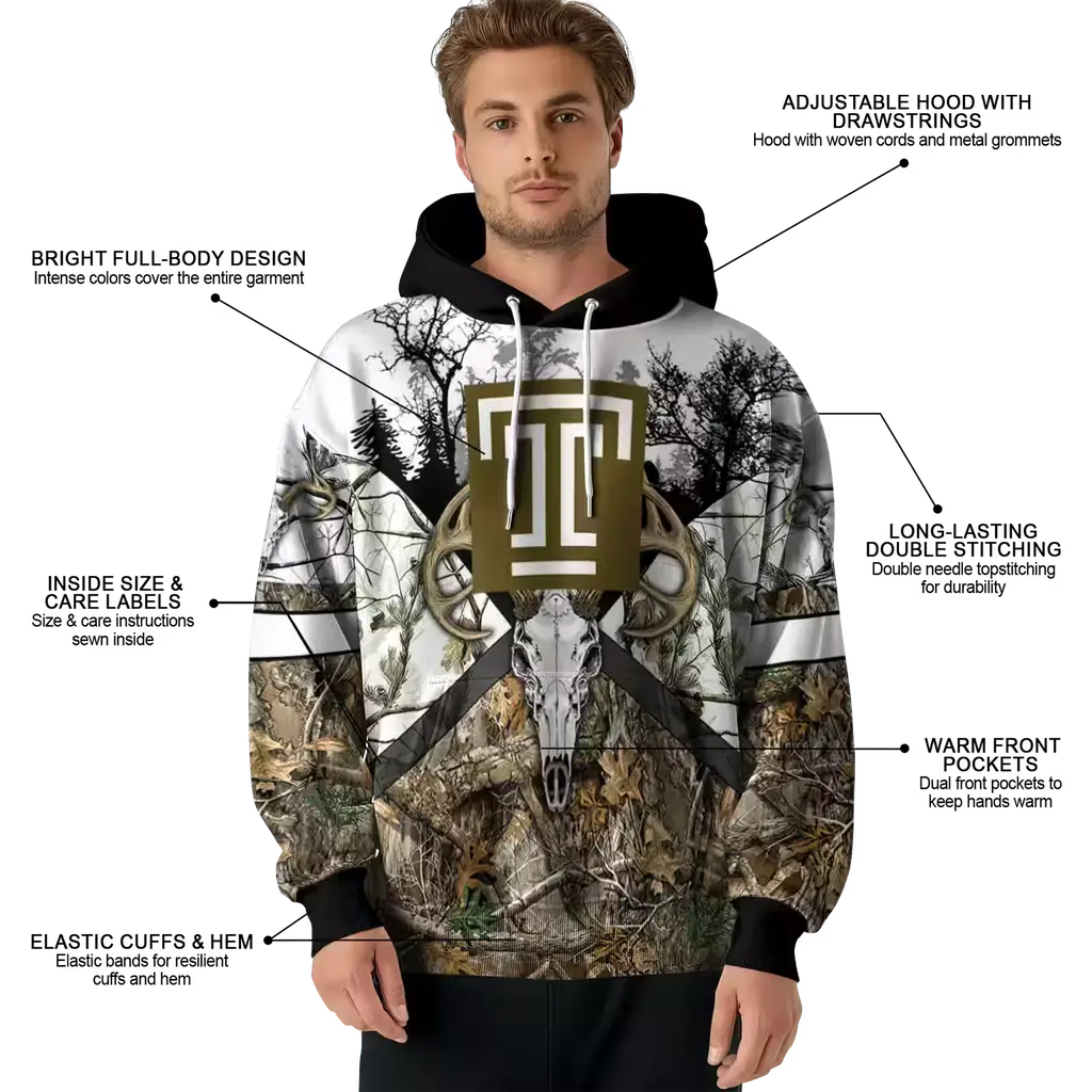 custom temple owls forest silhouette hoodie latest model custom temple owls forest silhouette hoodie latest model