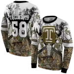 custom temple owls forest silhouette hoodie best selling