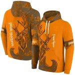 custom tennessee volunteers deer silhouette orange hoodie best selling