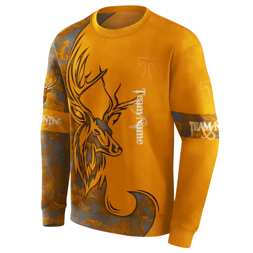 custom tennessee volunteers deer silhouette orange hoodie new arrival custom tennessee volunteers deer silhouette orange hoodie new arrival