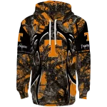 custom tennessee volunteers hunting theme orange black hoodie best selling