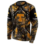 custom tennessee volunteers hunting theme orange black hoodie best selling