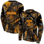 custom tennessee volunteers hunting theme orange black hoodie best selling