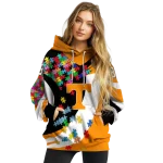 custom tennessee volunteers puzzle pieces orange hoodie best selling