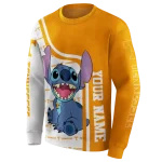 custom tennessee volunteers stitch orange hoodie best selling