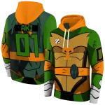 custom tennessee volunteers superhero armor orange green hoodie best selling