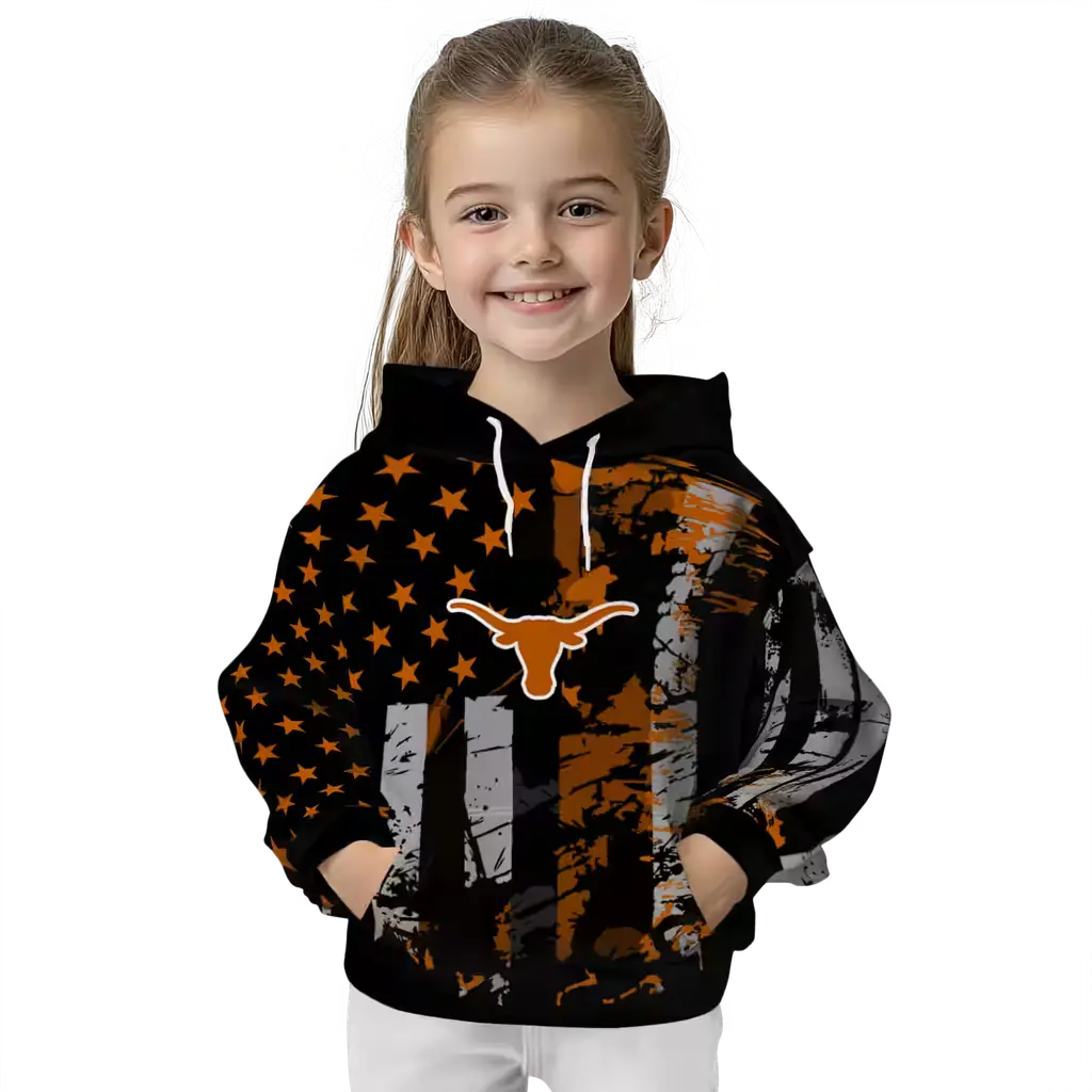 custom texas longhorns distressed flag orange black hoodie top rated custom texas longhorns distressed flag orange black hoodie top rated