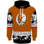 custom texas longhorns grateful vibes orange hoodie best selling