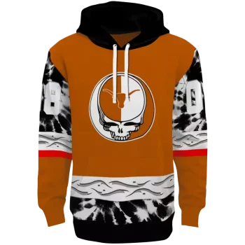 custom texas longhorns grateful vibes orange hoodie best selling
