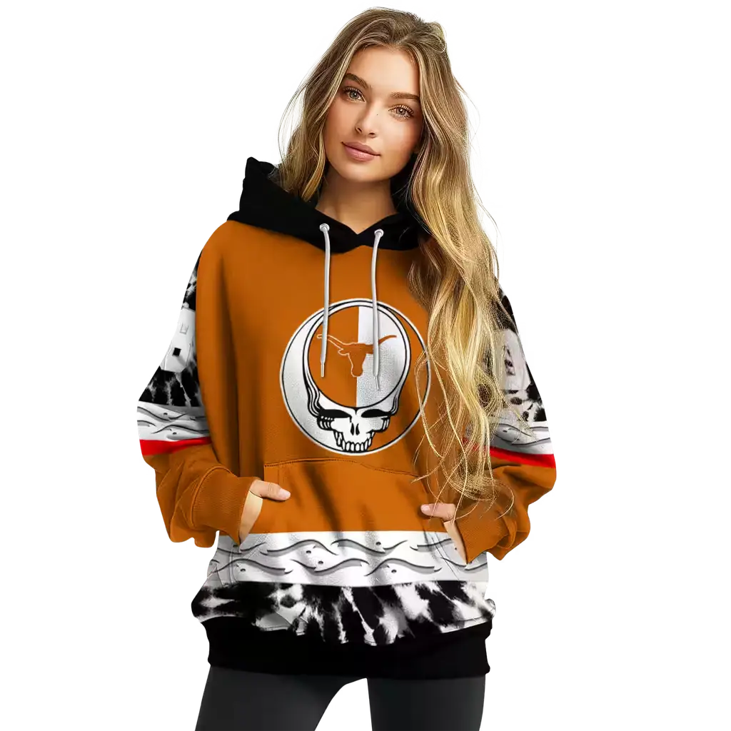 custom texas longhorns grateful vibes orange hoodie high quality custom texas longhorns grateful vibes orange hoodie high quality