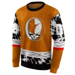 custom texas longhorns grateful vibes orange hoodie best selling