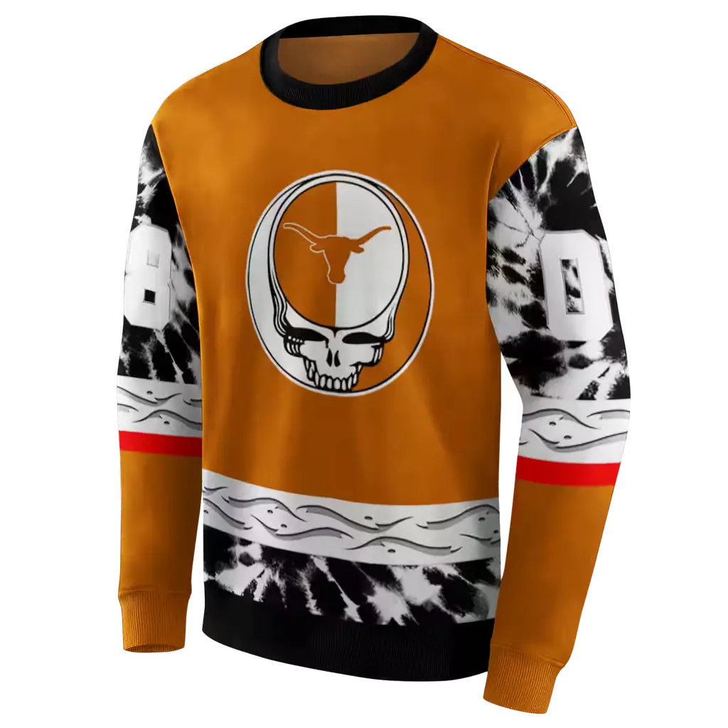 custom texas longhorns grateful vibes orange hoodie new arrival custom texas longhorns grateful vibes orange hoodie new arrival