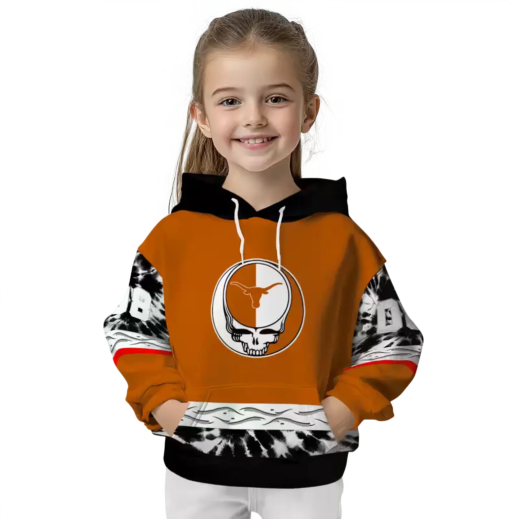 custom texas longhorns grateful vibes orange hoodie top rated custom texas longhorns grateful vibes orange hoodie top rated