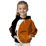 custom texas longhorns minimalist design orange black hoodie best selling
