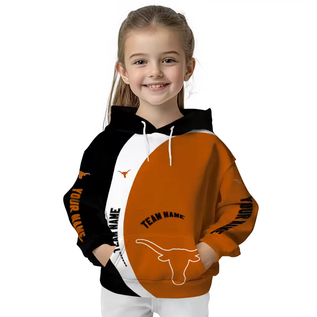 custom texas longhorns minimalist design orange black hoodie top rated custom texas longhorns minimalist design orange black hoodie top rated