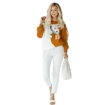 custom texas longhorns peeking snoopy orange hoodie best selling