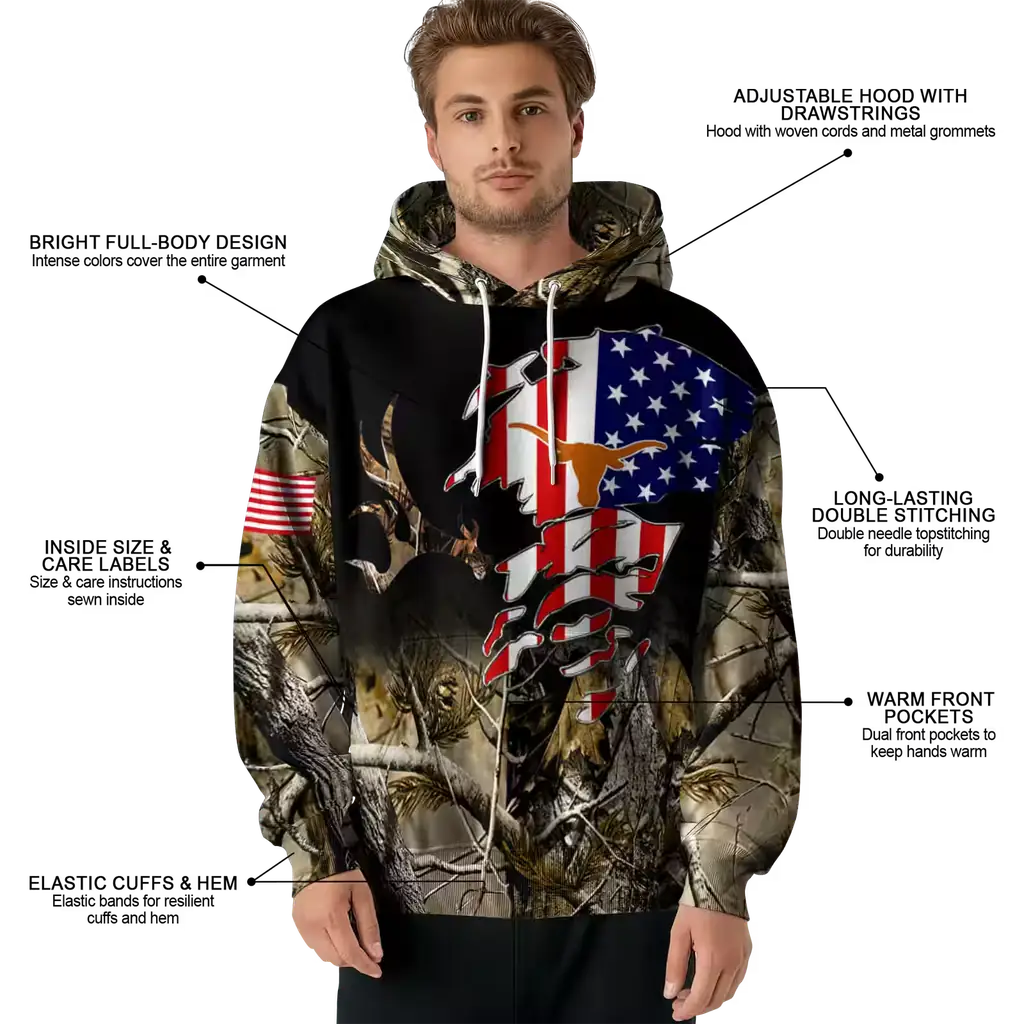 custom texas longhorns tree camo hoodie latest model custom texas longhorns tree camo hoodie latest model